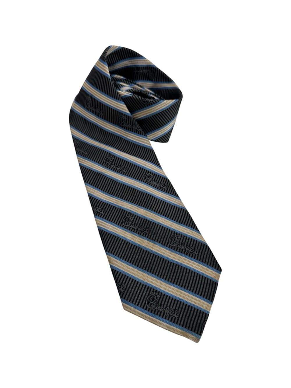 Chick-Fil-A 100% Silk Neck Tie Stripes Perimeter Team Style Novelty Collectible